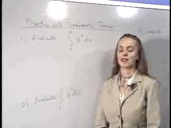 Chapter 3.6: The Definite Integral - 02) Practice 1