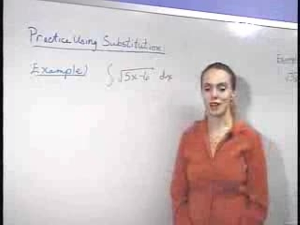 Chapter 3.3: The Substitution Method - 05) Practice Using Substitution