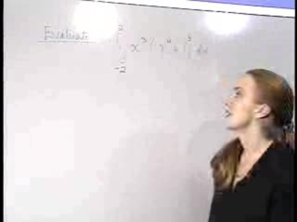 Chapter 3.7: Substitution and Properties of the Definite Integral - 02) Even and Odd Functions