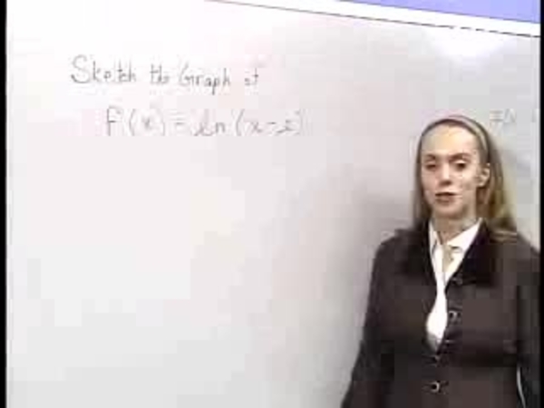Chapter 2.5: Logarithmic Functions - 11) y equlas in plus minus e