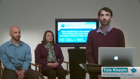 Thumbnail for Video Captioning for Accessibility