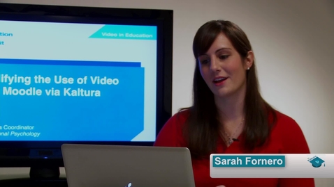 Thumbnail for Simplyfying Video Use in Moodle via Kaltura