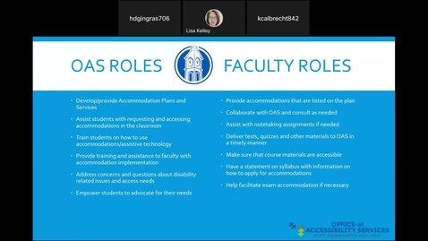 Thumbnail for entry ADA Legal Landscape for Accommodations - Best Practices in Traditional and Virtual Classrooms