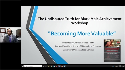 Thumbnail for Undisputed Truth for Black Male Achievement - General I. Barrett, II