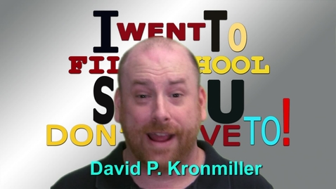 Thumbnail for I Went To Film School Consulting!