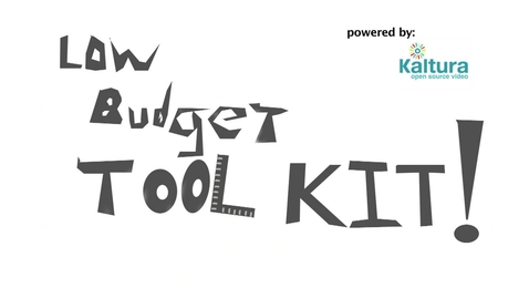 Thumbnail for Low Budget Tool Kit!
