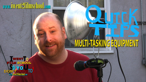 Thumbnail for entry How To Multi-Task Your Equipment: Clamp Lights and Mic Stands
