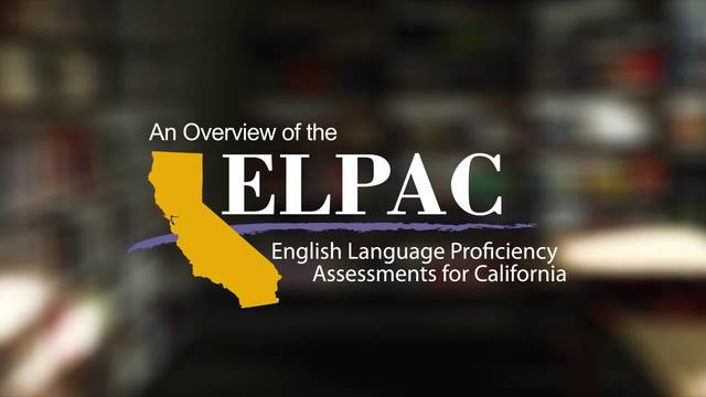 Video thumbnail for ELPAC_overview_ENGLISH