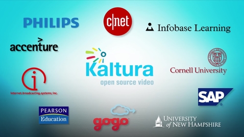 Vignette pour Témoignages de clients Kaltura