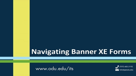 Thumbnail for Banner XE Forms Navigation