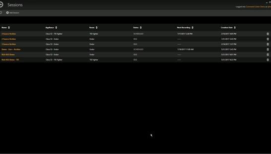 OSU Command Center 2.1 Demo - Output Management