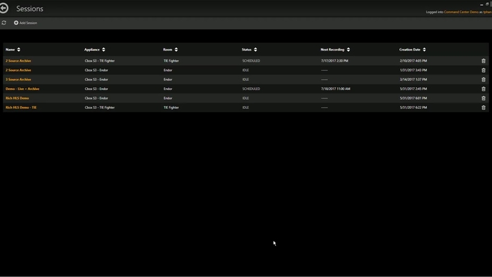 OSU Command Center 2.1 Demo - Output Management