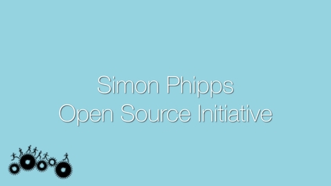Thumbnail for entry Attendee Interview 2015 - Simon Phipps | Open Source Initiative