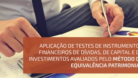 Miniatura para entrada Aplicacao de testes de instrumentos financeiros de dívida, de capital e de investimentos avaliados pelo MEP