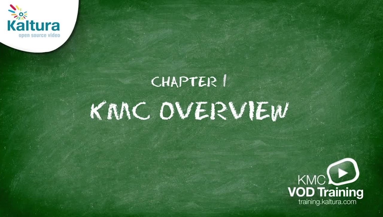 Kaltura Management Console (KMC) Overview