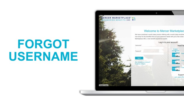 Forgot Username