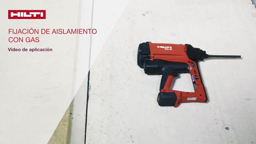 Aislamiento GX-IE: productividad desde el primer momento. INSTRUCCIONES de instalación de paneles de aislamiento con los fijadores GX-IE y X-IE-G en comparación con los métodos alternativos 