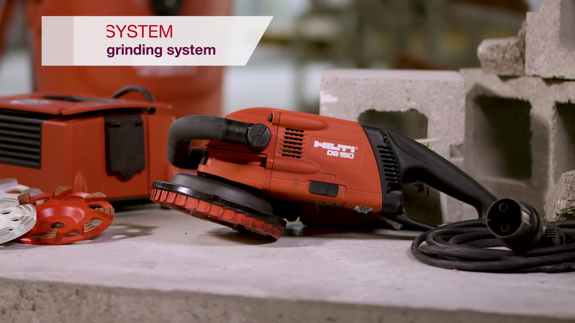 DG 150 Concrete Grinder Grinders And Sanders Hilti USA