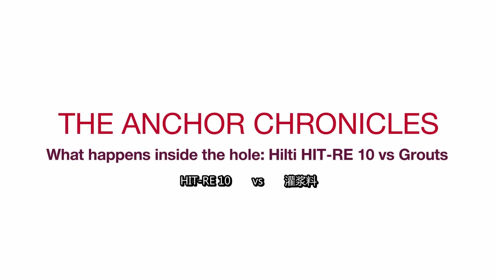 錨栓記述——孔的內部發生的情況：喜利得 HIT-RE 10 及灌漿