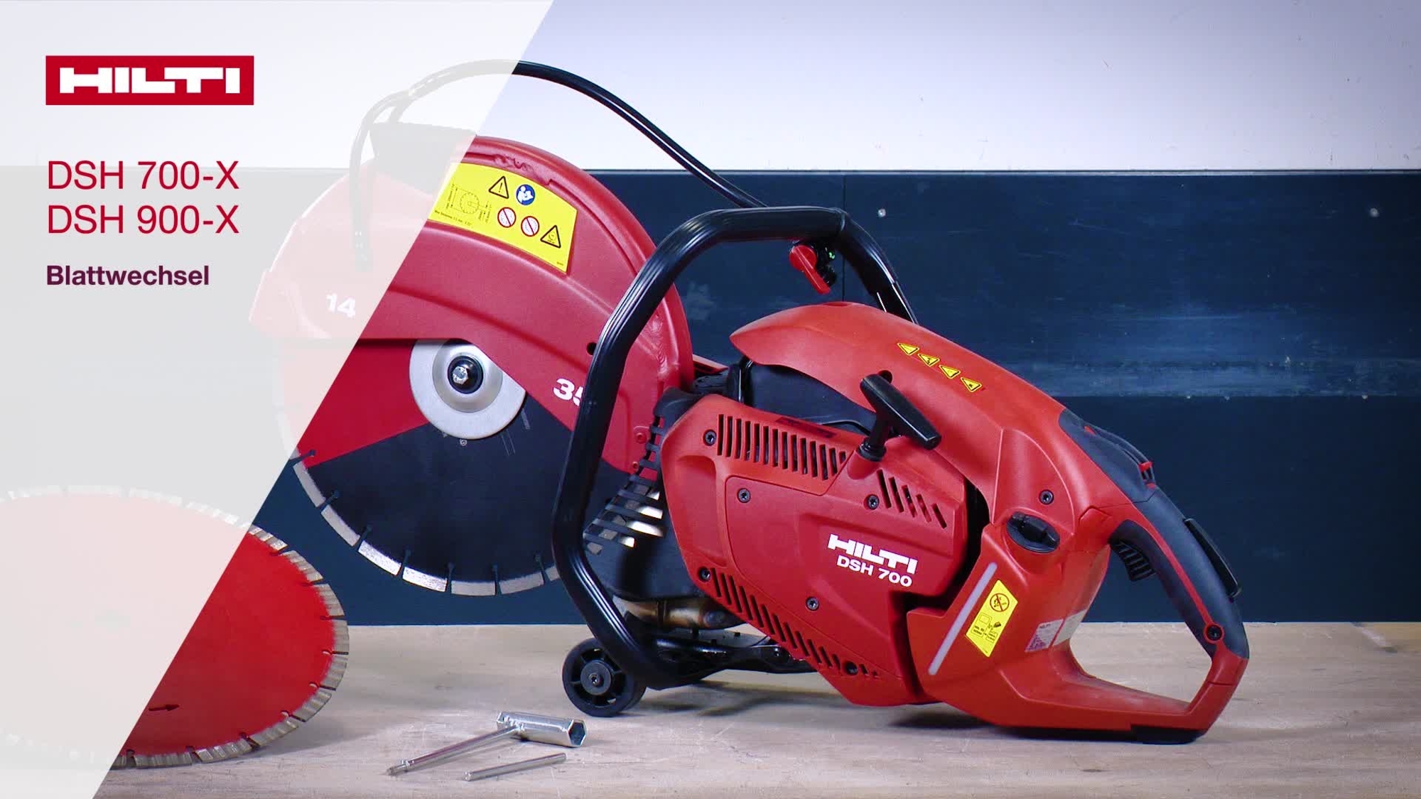 DSH 700-X, DSH 900-X - Cambio lama.