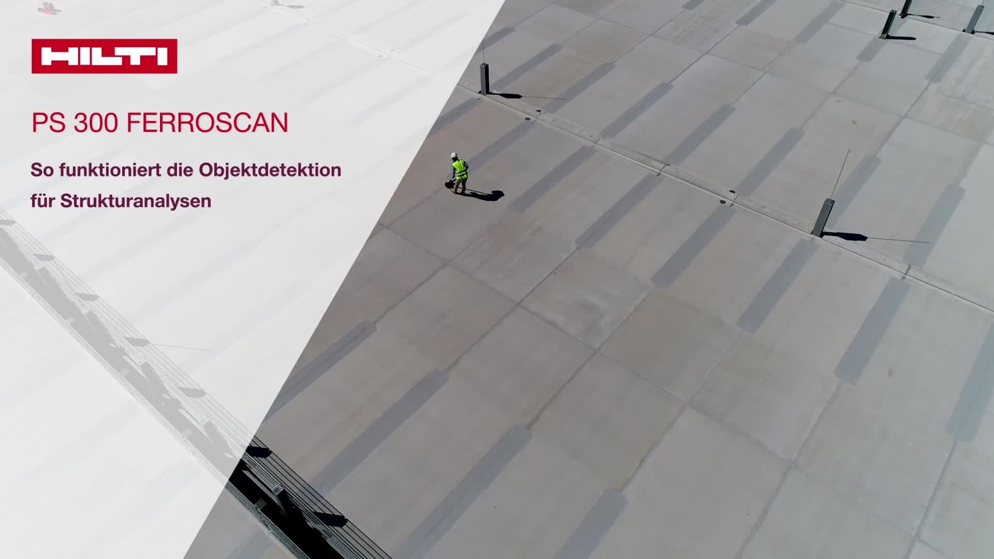PS 300, le nouveau Ferroscan avec une image complète des fers d'armature pour l'analyse structurelle
