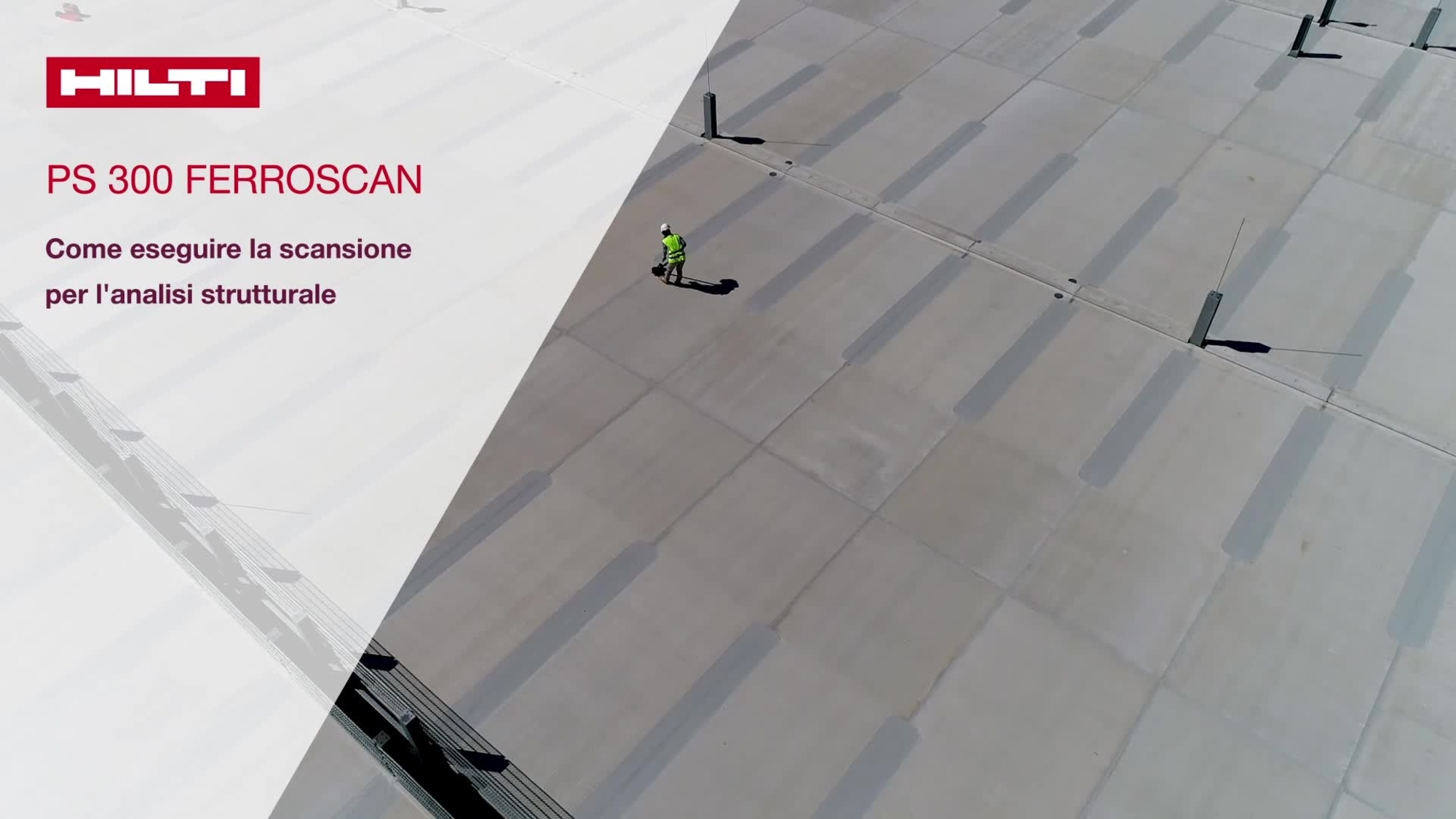 PS 300, le nouveau Ferroscan avec une image complète des fers d'armature pour l'analyse structurelle