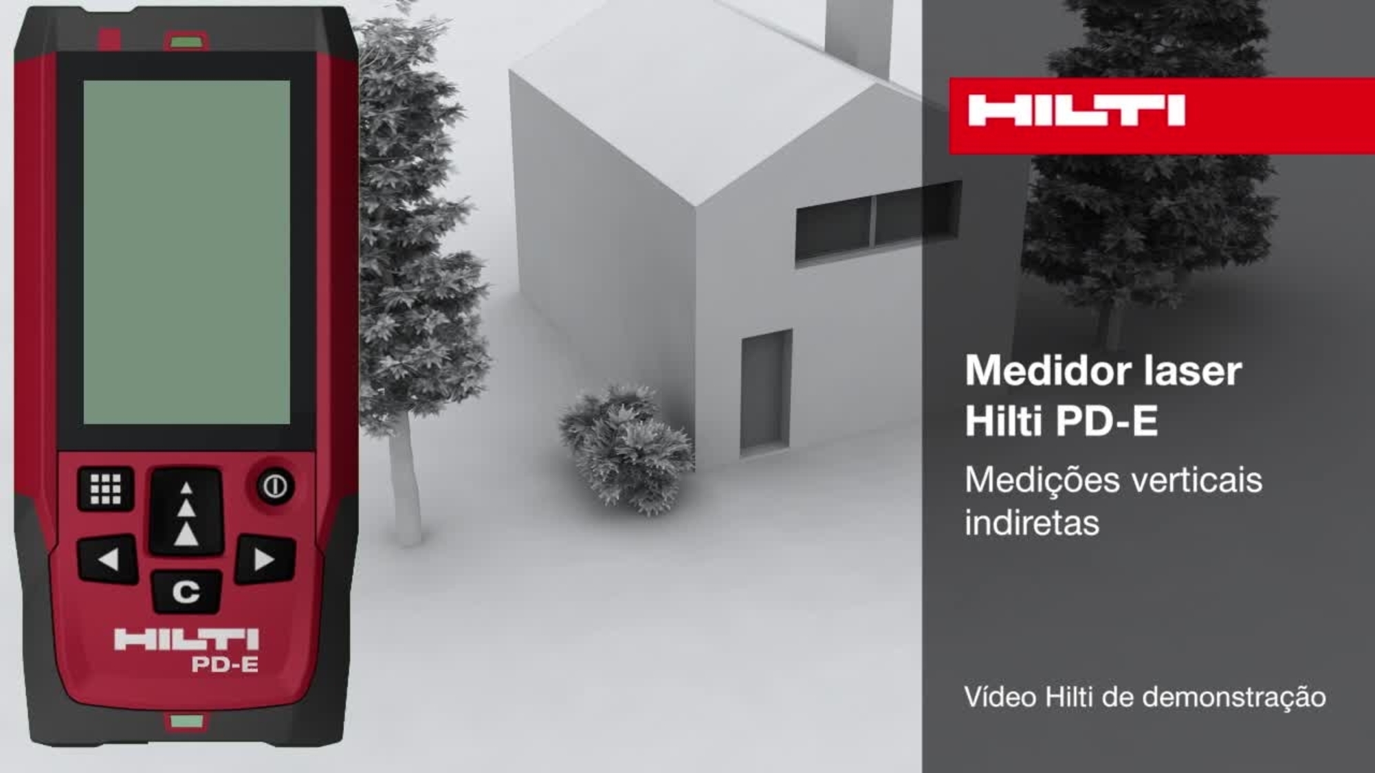 PD-E - Medições verticais indiretas.