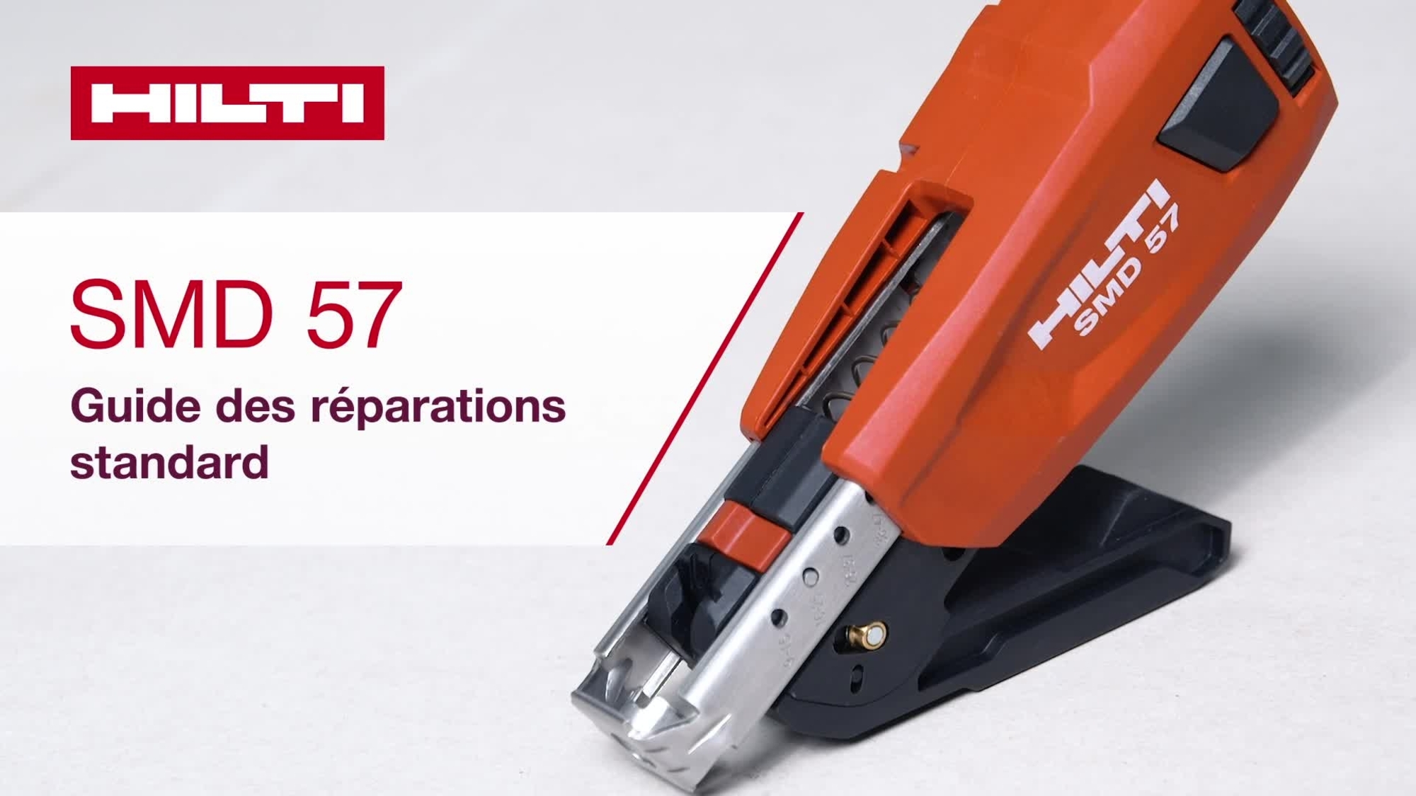 Hoe kan ik zelf reparaties doen voor de SMD 57 02?