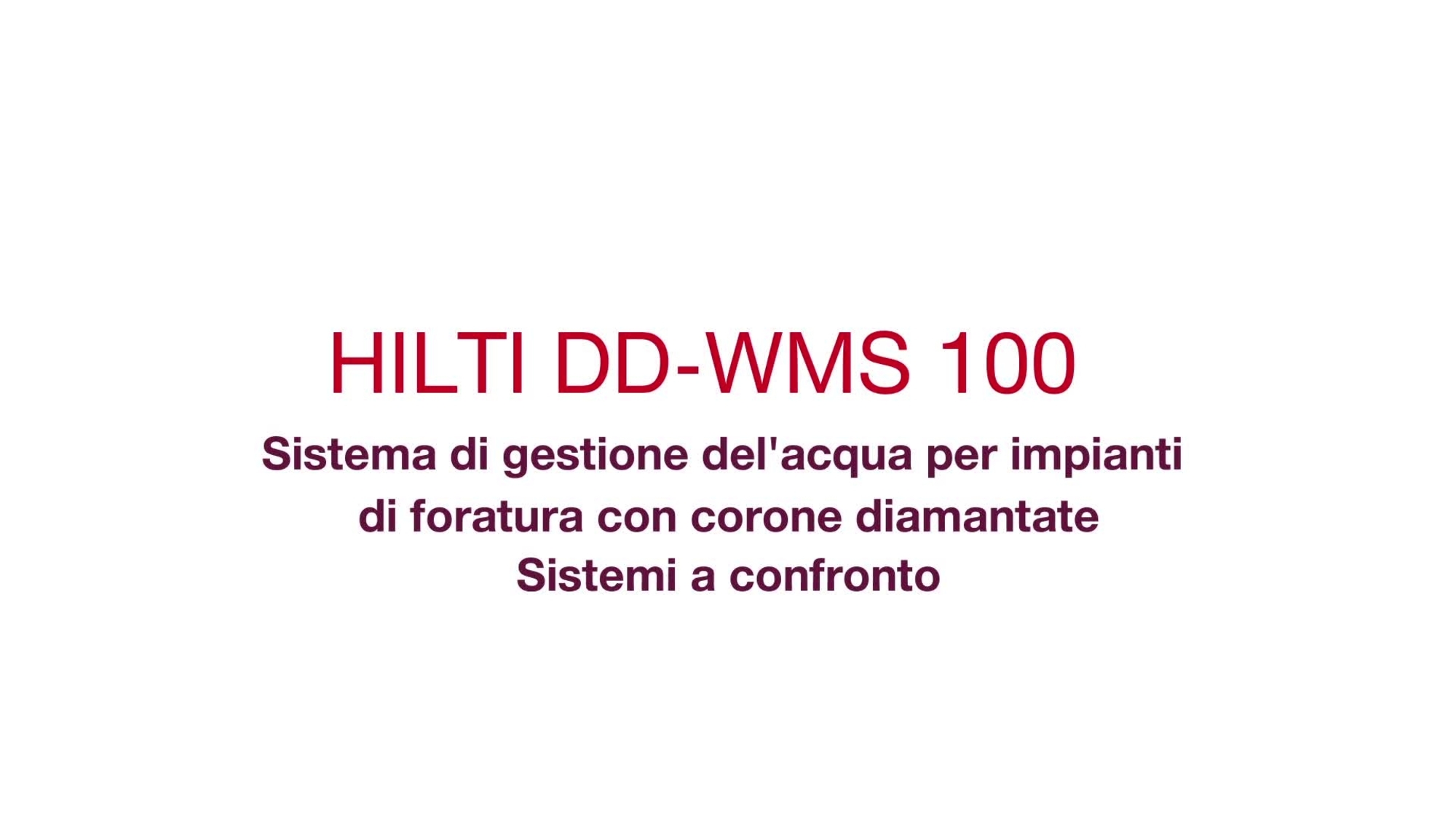 Kontinuierliche Wasserzufuhr und eine saubere Baustelle, auch bei BohrarbeitenDiamantbohren wie nie zuvor mit dem Wassermanagementsystem DD-WMS 100