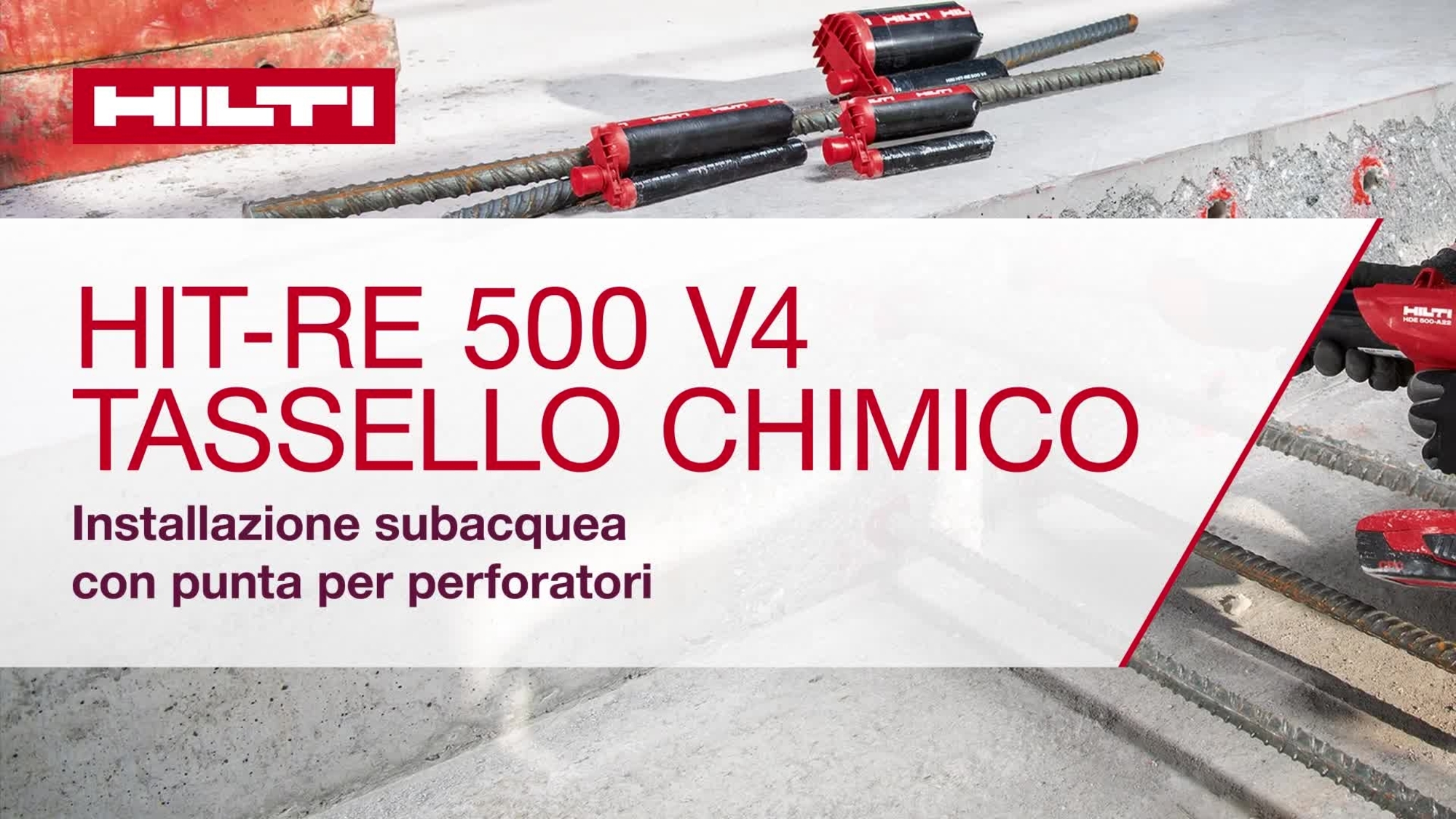 Découvrez comment installer le RE500 V4 sous l’eau