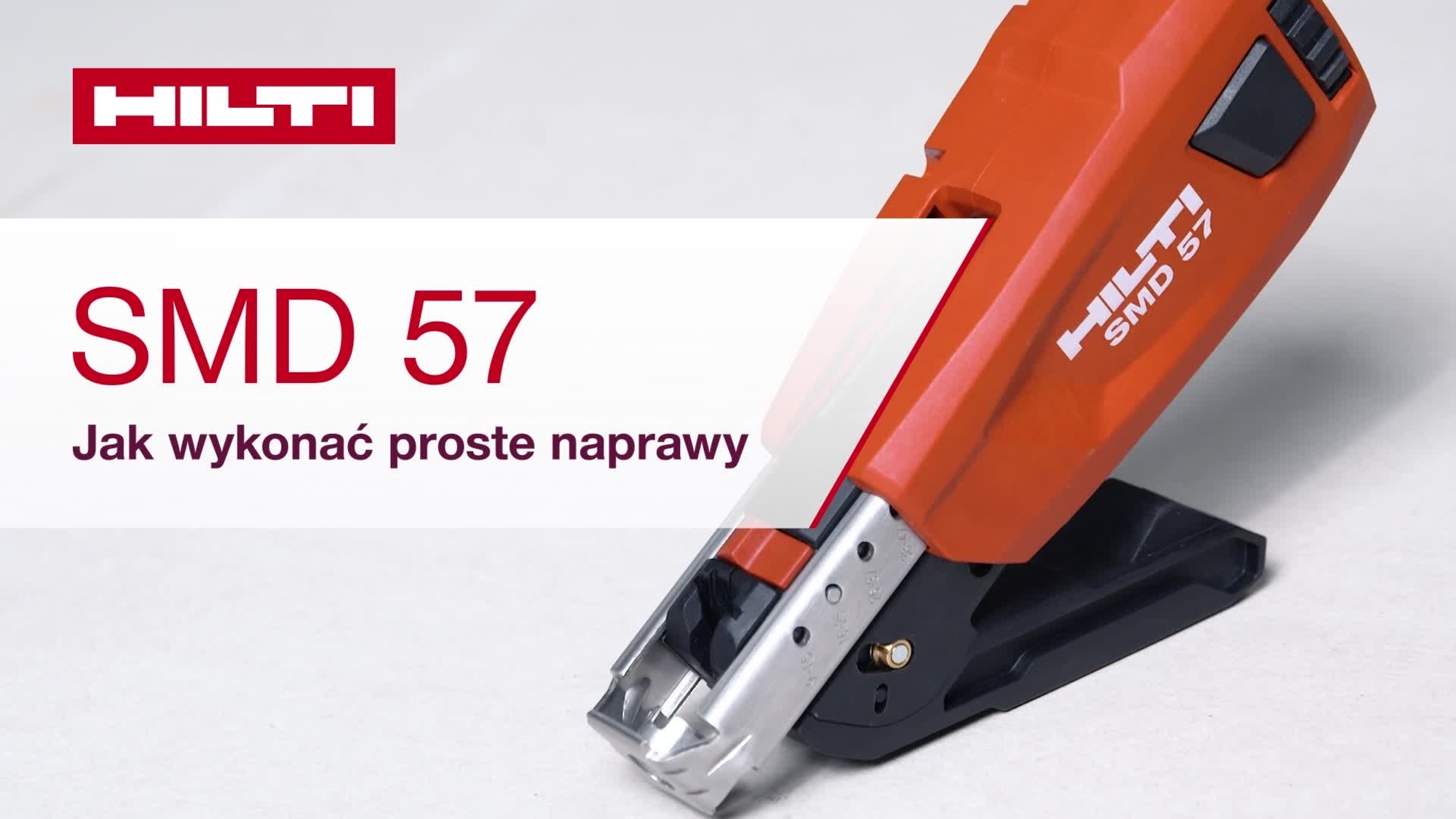 Dowiedz się, jak przeprowadzać podstawowe naprawy nowych, automatycznych magazynków wkrętów SMD 57