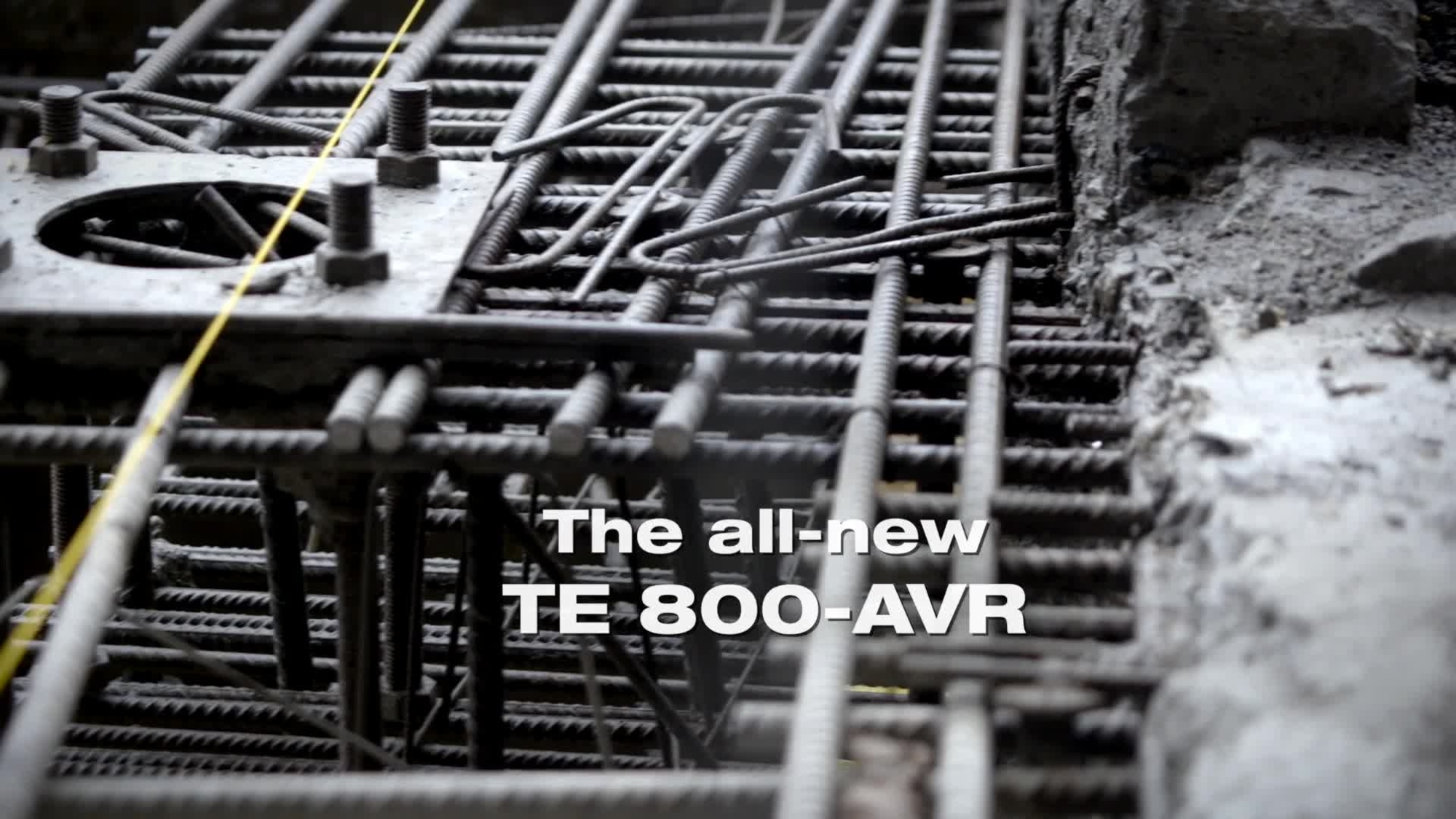 TE 800 鑿破機 為爆破而設 EN