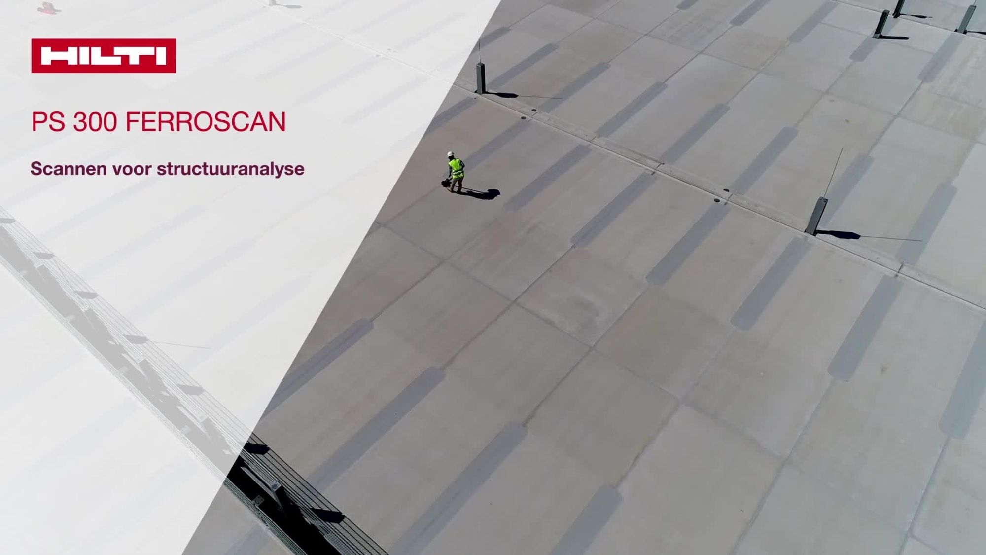 PS 300, de nieuwe Ferroscan met het volledige plaatje van wapening voor structurele analyse