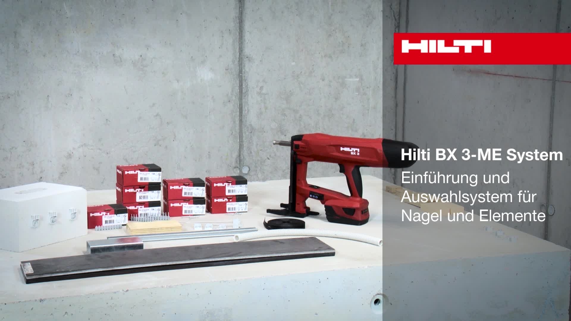 BX 3 – system – wprowadzenie oraz dobór gwoździ.