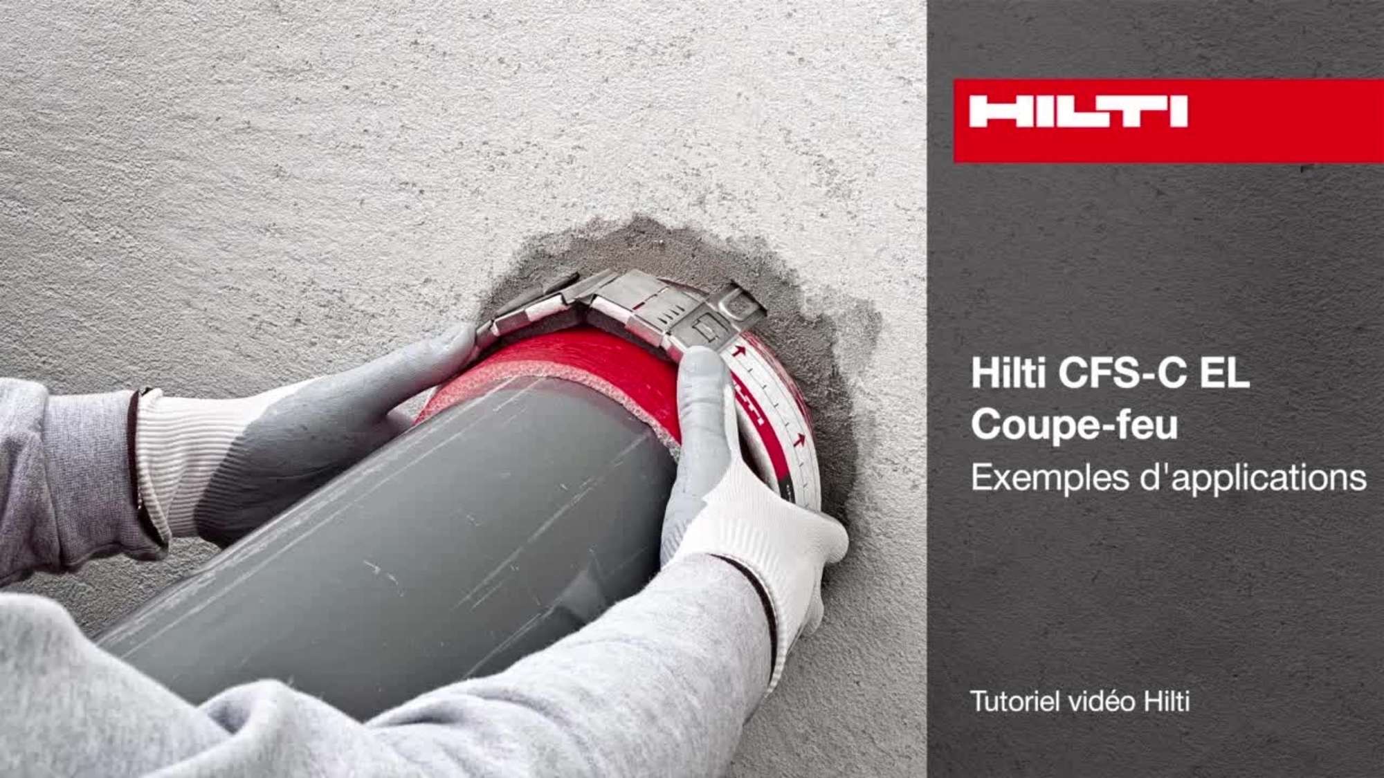 Coupe-feu CFS-C EL. Exemples d’installation.