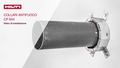 Il video mostra come installare correttamente i collari antifuoco Hilti CP 644 in conformità alle normative DIN. 