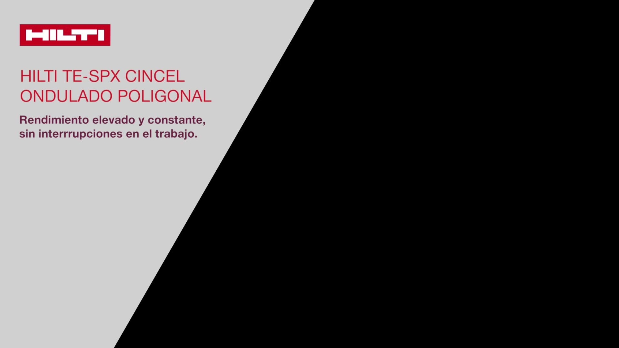 Introducción: nuevo cincel Hilti TE-SPX, el cincel con mejor rendimiento de la gama Hilti