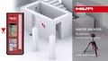 PR 300-HV2S - Nivellement horizontal automatique.