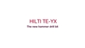 TE_YX_New hammer drill bit prv_EN.mp4