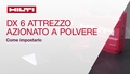 Découvrez comment utiliser le DX 6, le nouveau et le plus intelligent des cloueurs à poudre de Hilti