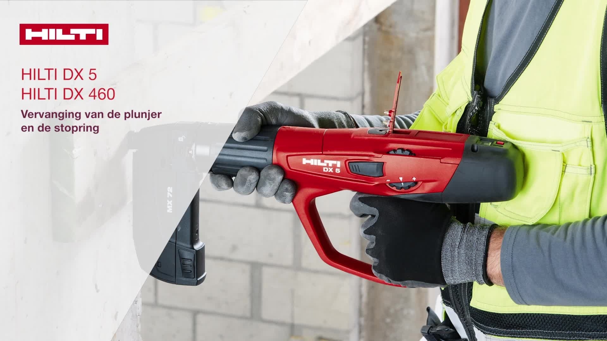 DX 5, DX 460_piston and buffer replacement_htv_BE-NL (NL / 175319)