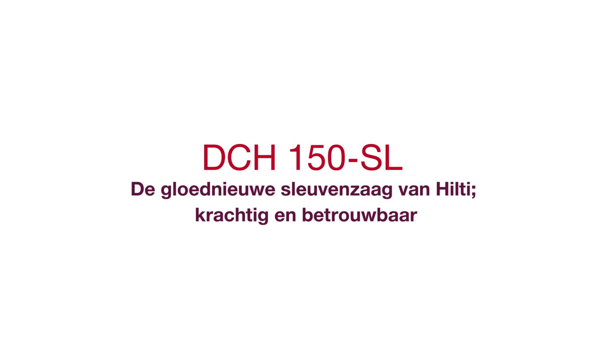 Sleuvenzaag voor wand/vloer en kabels, leidingen en buizen in een verscheidenheid aan basismaterialen.