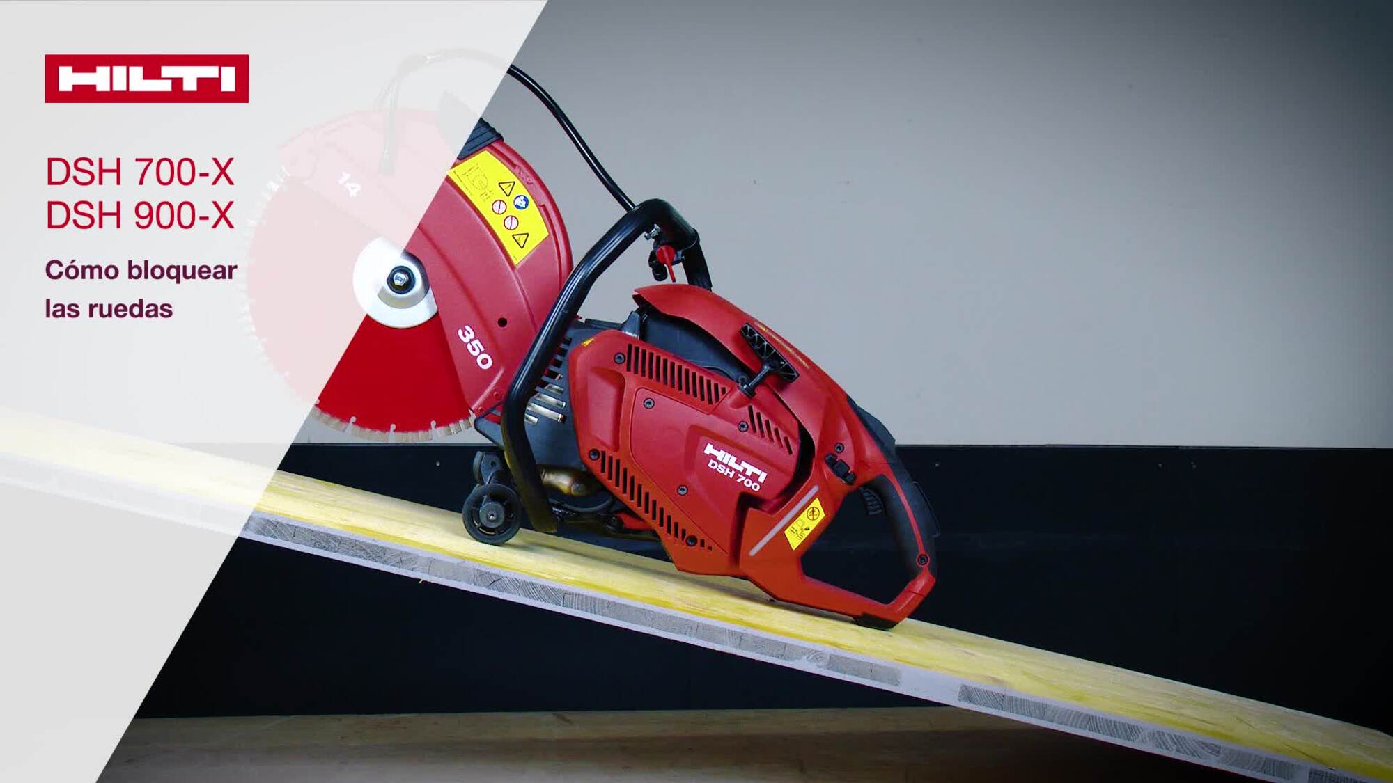 DSH 700-X, DSH 900-X: freno de rueda.