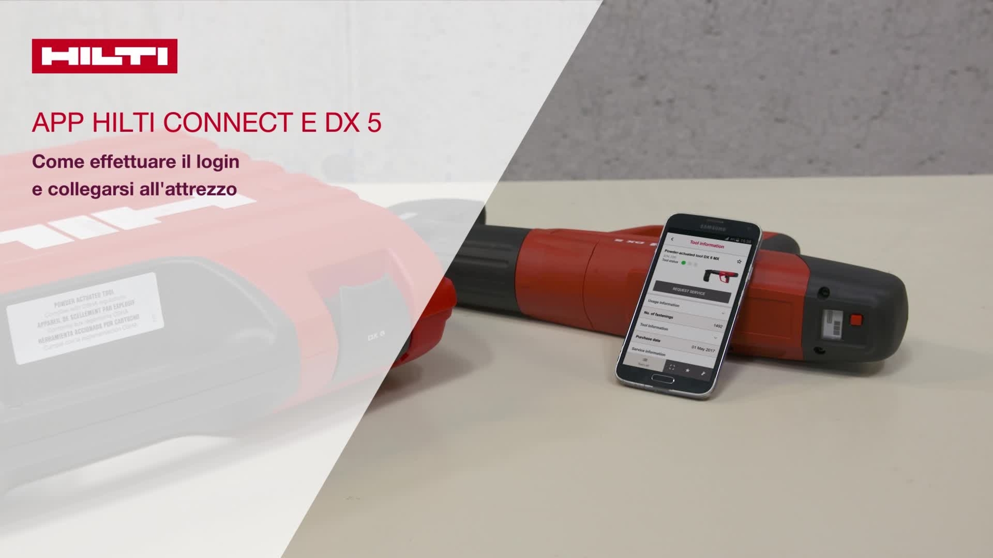 Come usare la app senza un ID Hilti