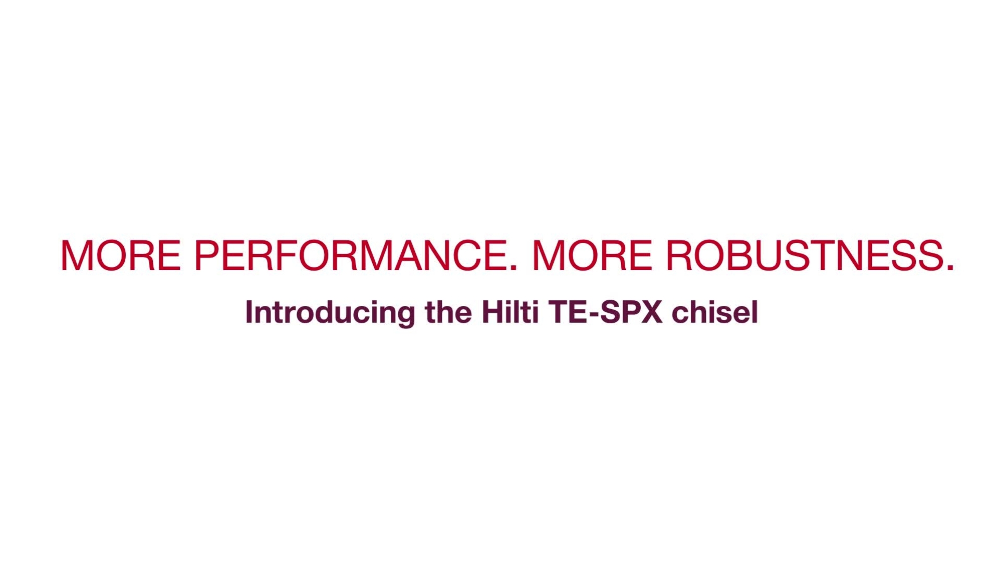 TE-SPX- Chisel Commercial _EN (EN / 192888)