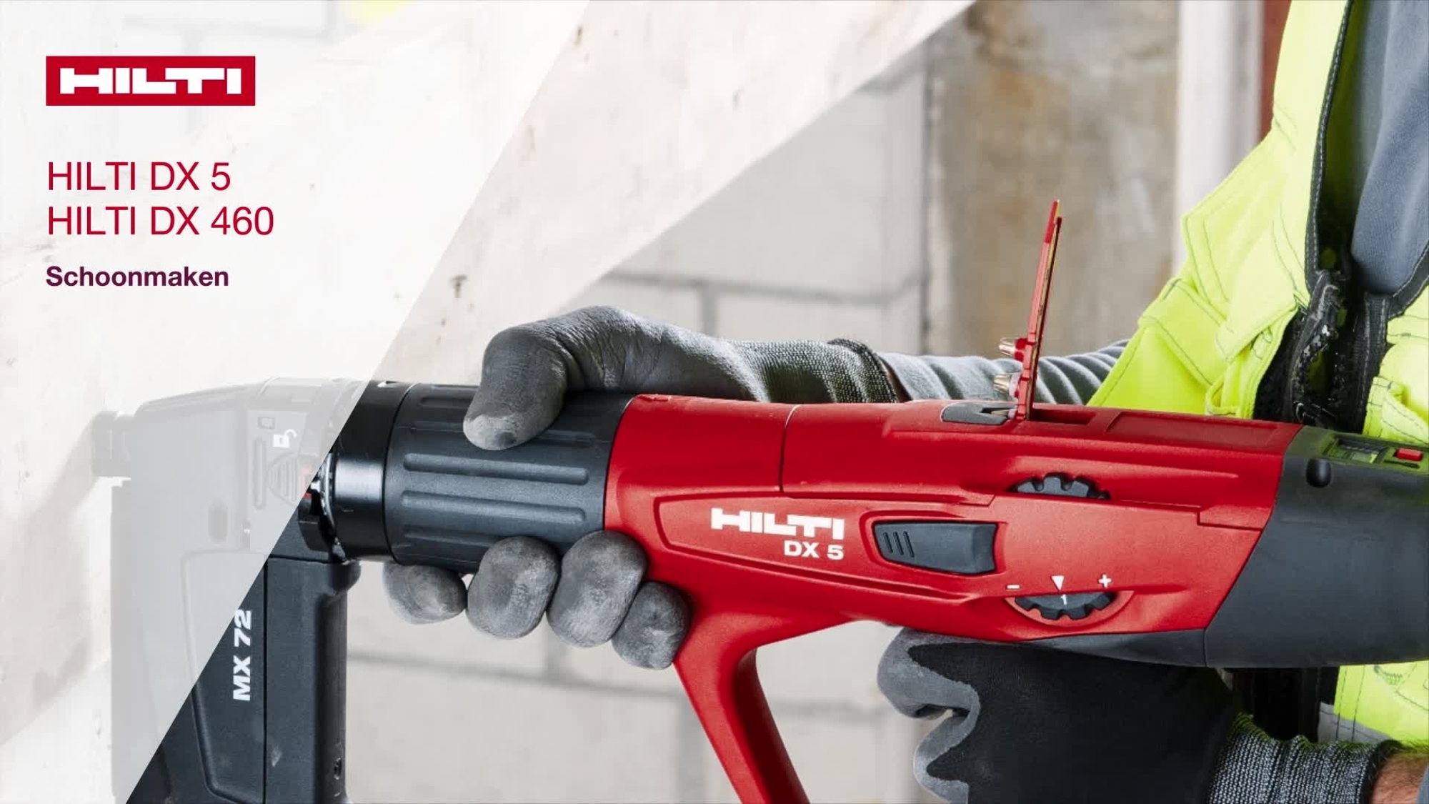 HILTI_DX 5, DX 460_Cleaning_Instructional Video_NL (NL / 182960)