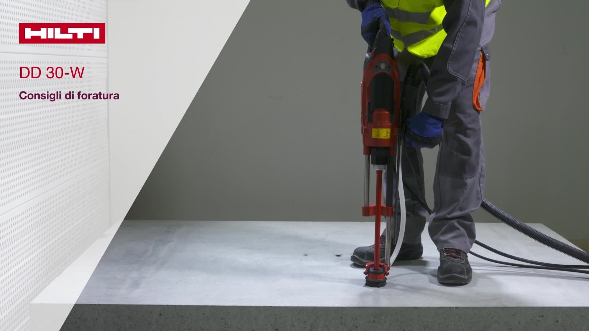 Lehr-/Anleitungsvideo: praktische Tipps zum Bohren des perfekten Lochs mit dem DD 30-W