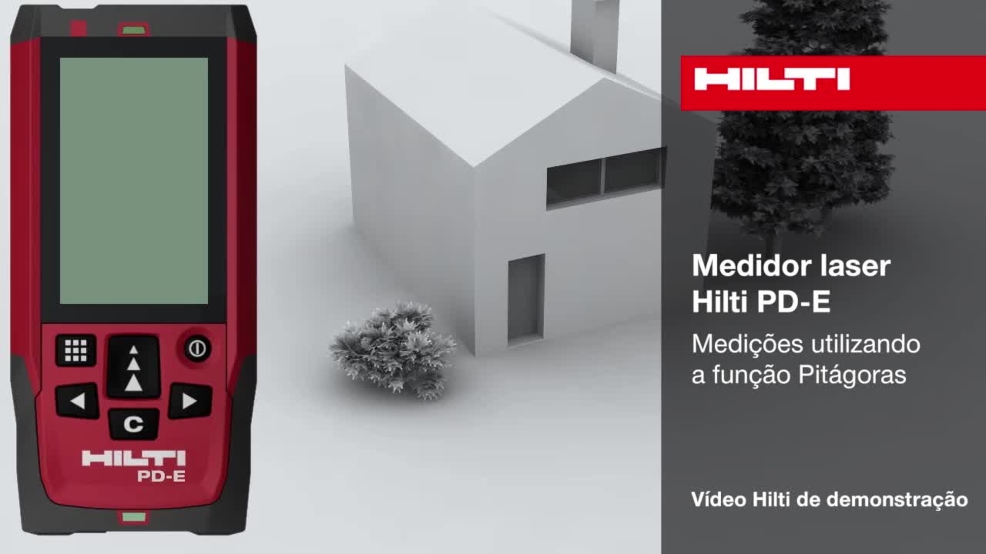 PD-E - Medições utilizando as funções de Pitágoras.