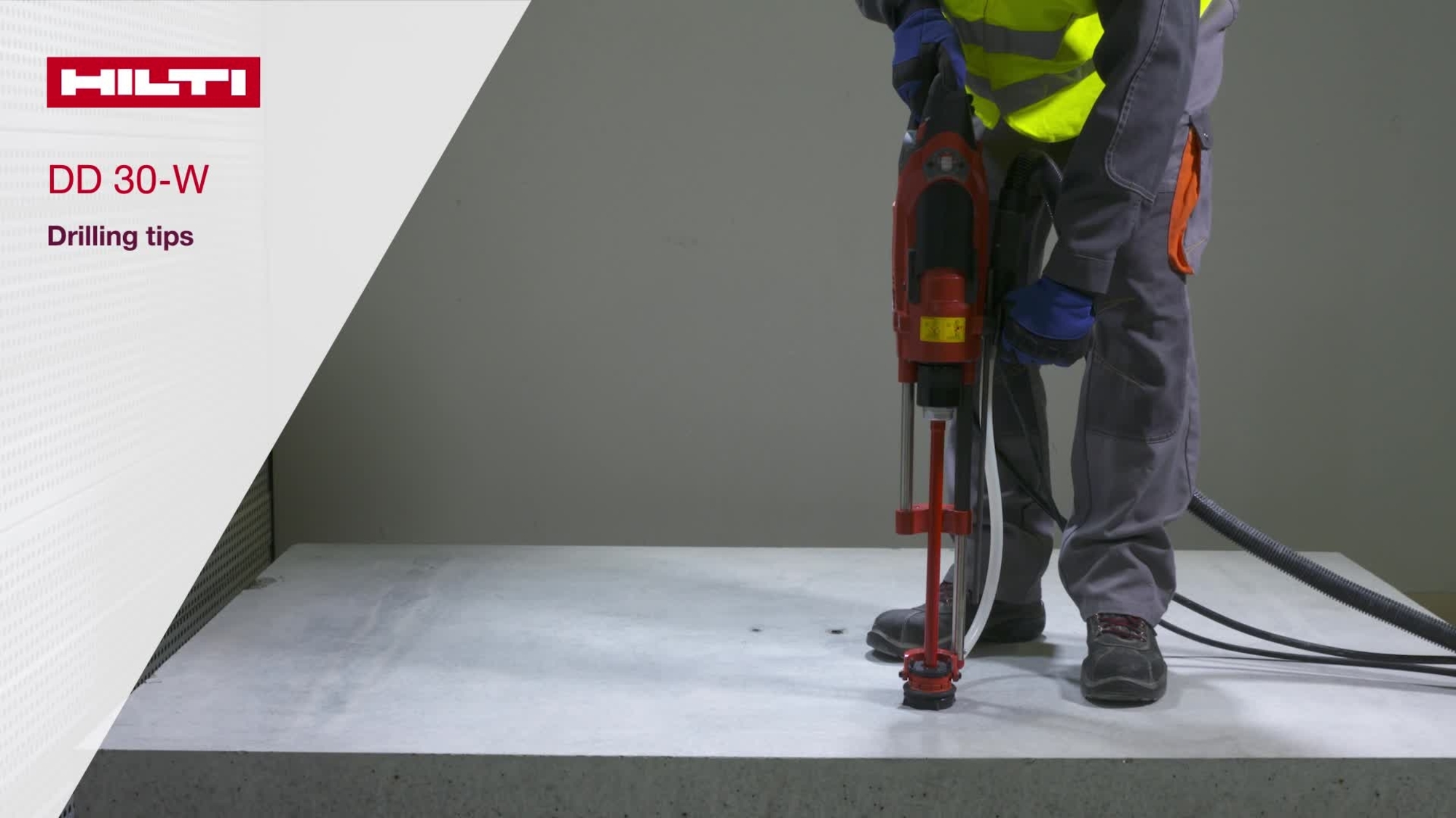 Tutoriel vidéo&nbsp;: Comment obtenir le meilleur du DD 30-W en forage manuel