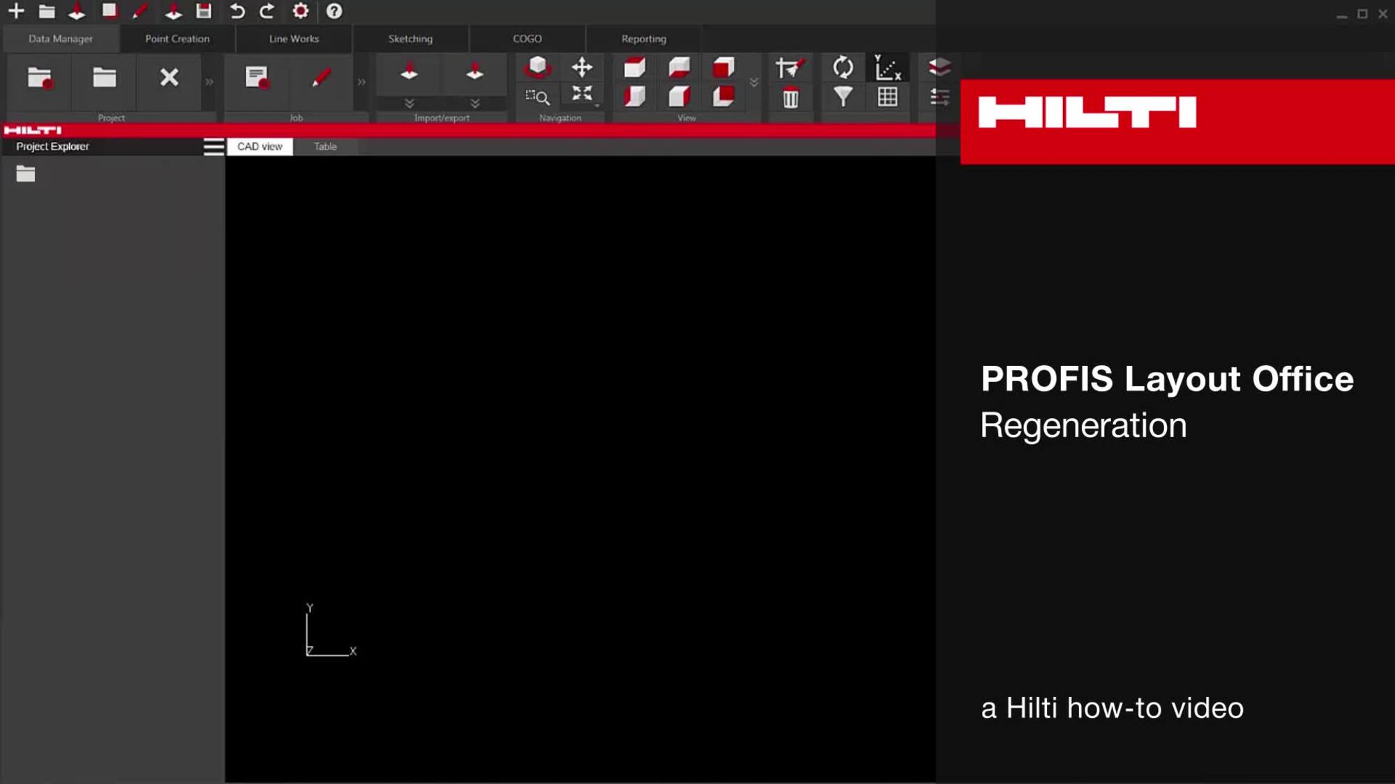 PROFIS レイアウト オフィス - 再生